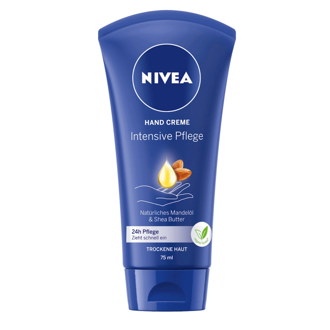 NIVEA Handcrème Intensieve Verzorging met Natuurlijke Amandelolie & Sheaboter – 75 ml