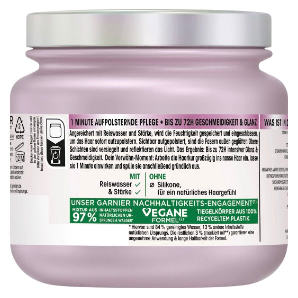 Garnier Haarmasker 1-Minute Rijstwater & Kracht – 340 ml