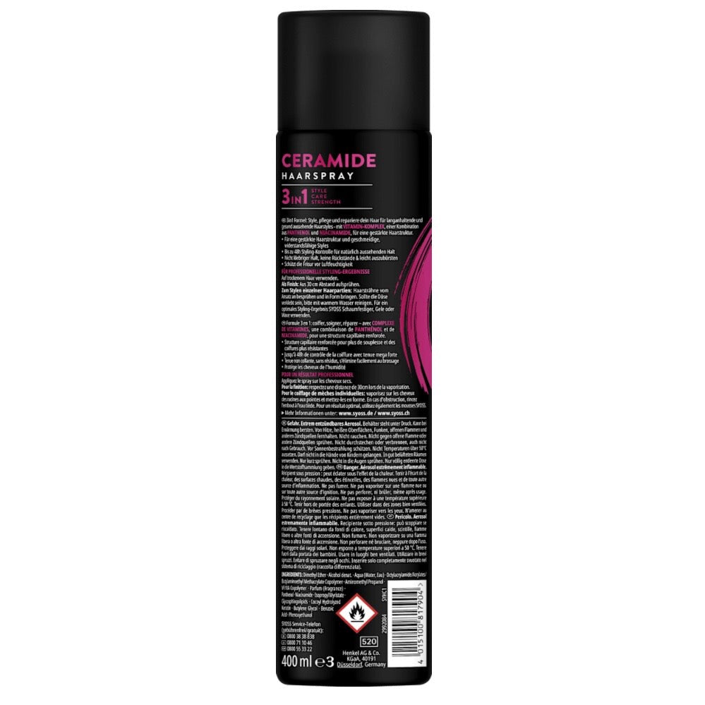 Syoss Haarspray Ceramide – 400 ml