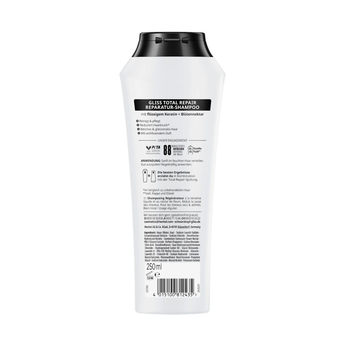 Schwarzkopf Shampoo Total Repair – 250 ml