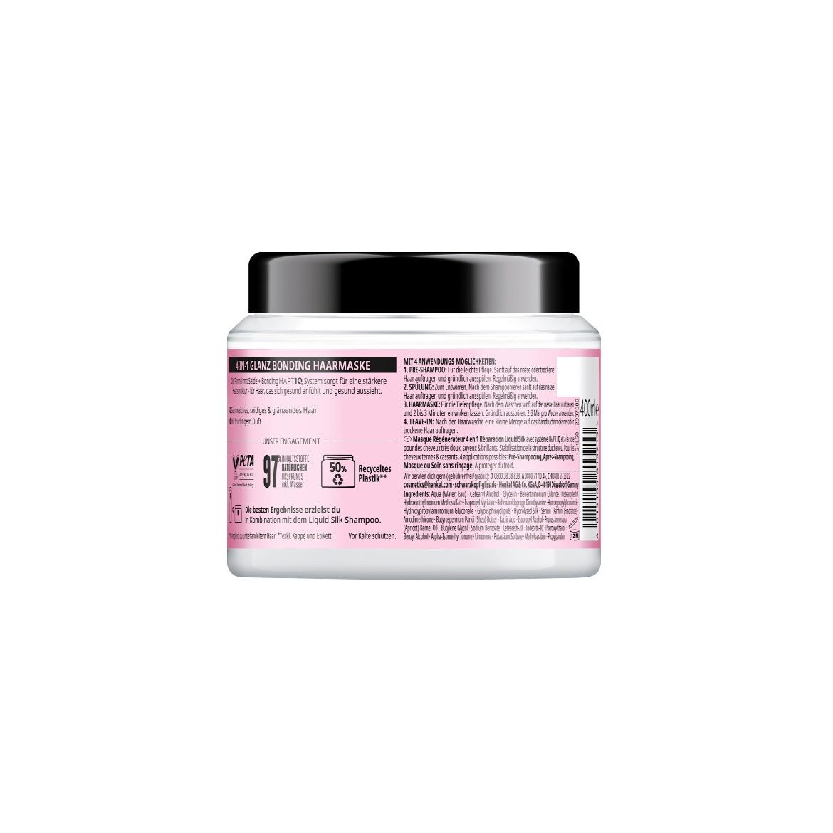 4in1 Haarmasker Liquid Silk – 300 ml