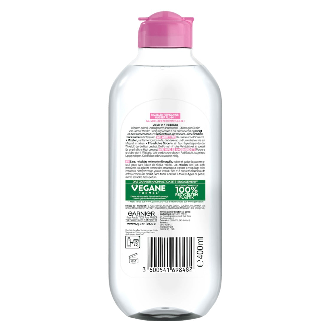 Garnier Micellair Reinigingswater – Gevoelige Huid – 400 ml