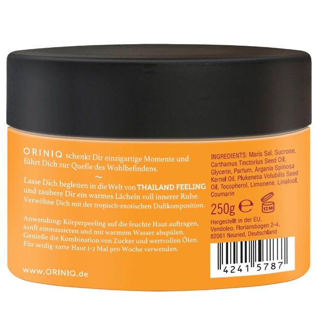 ORINIQ Suiker Body Scrub Thailand Feeling – 250 g