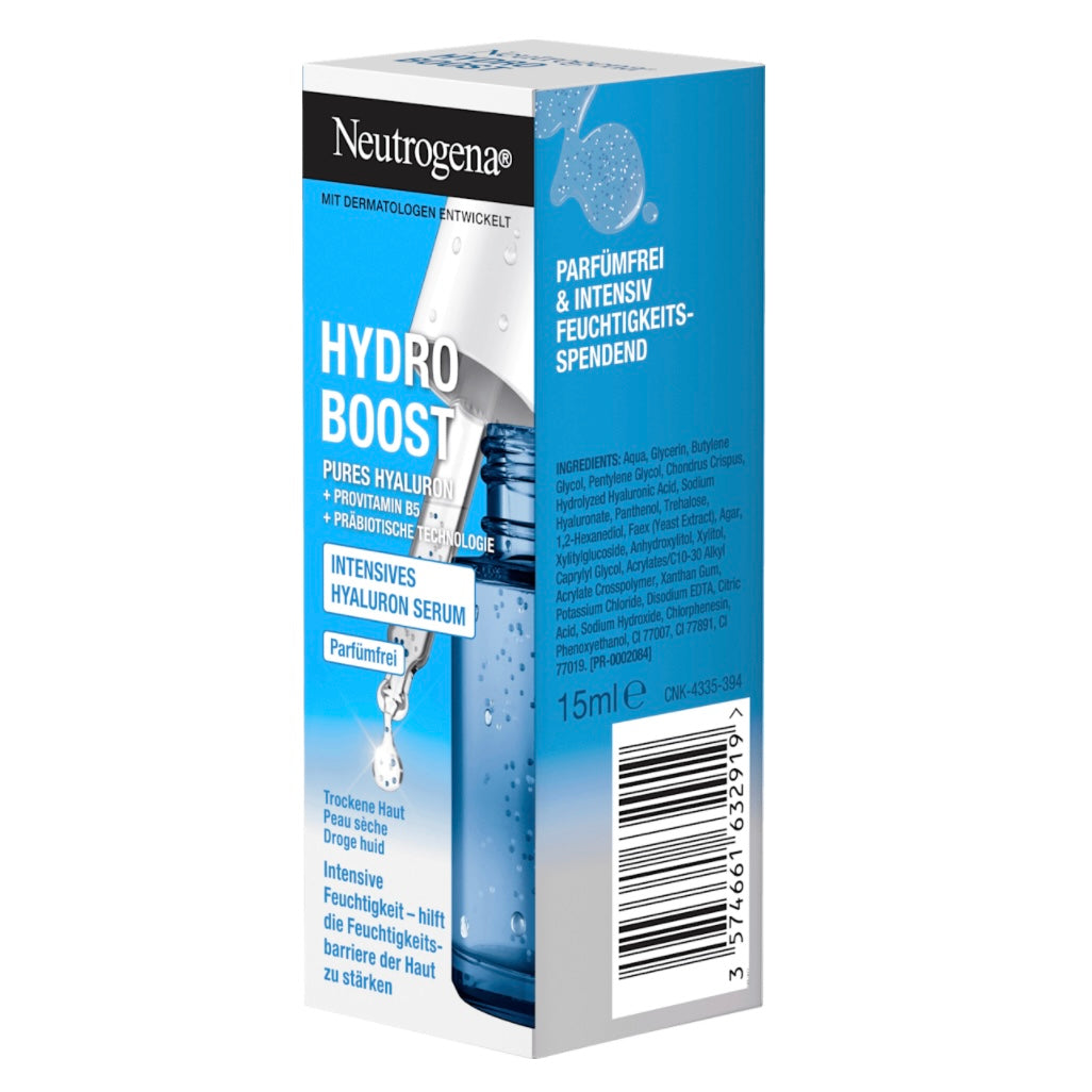 Neutrogena Hydro Boost Hyaluron Concentraat – 15 ml