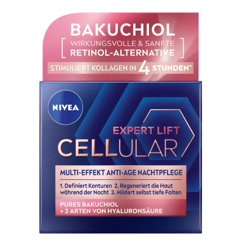 NIVEA Cellular Expert Lift Nachtcrème – Anti-Age – 50 ml