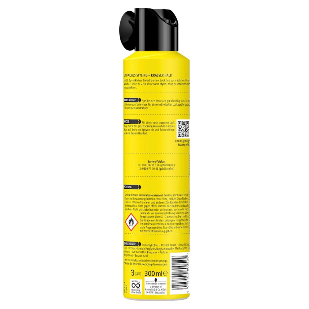 got2b Haarlak Spraylijm – 300 ml