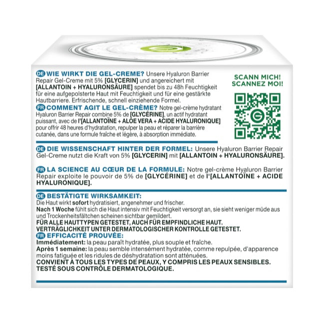 Garnier Hyaluron Barrier Repair Gel-Crème – 50 ml