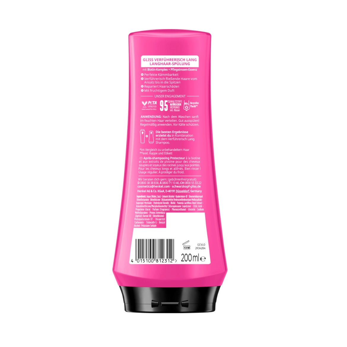 Conditioner Verleidelijk Lang – 200 ml