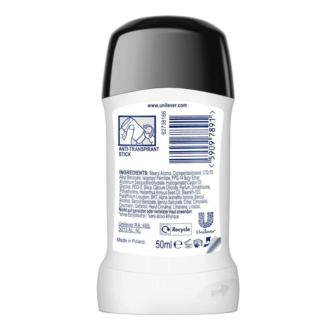 Rexona Nonstop Protection Deo Stick – Invisible Aqua – 50 ml