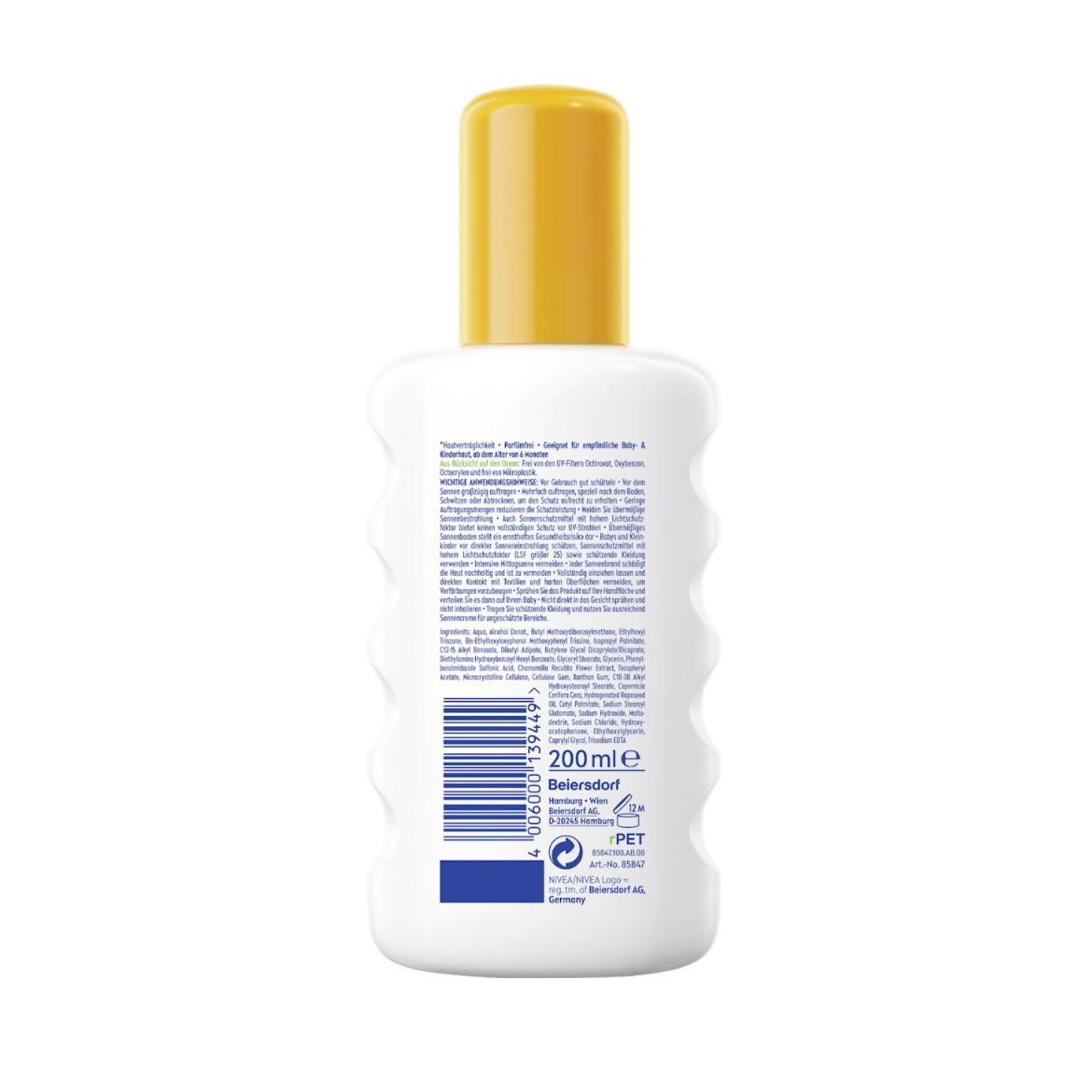 NIVEA SUN Zonnespray voor Baby & Kind SPF 50+ – 200 ml