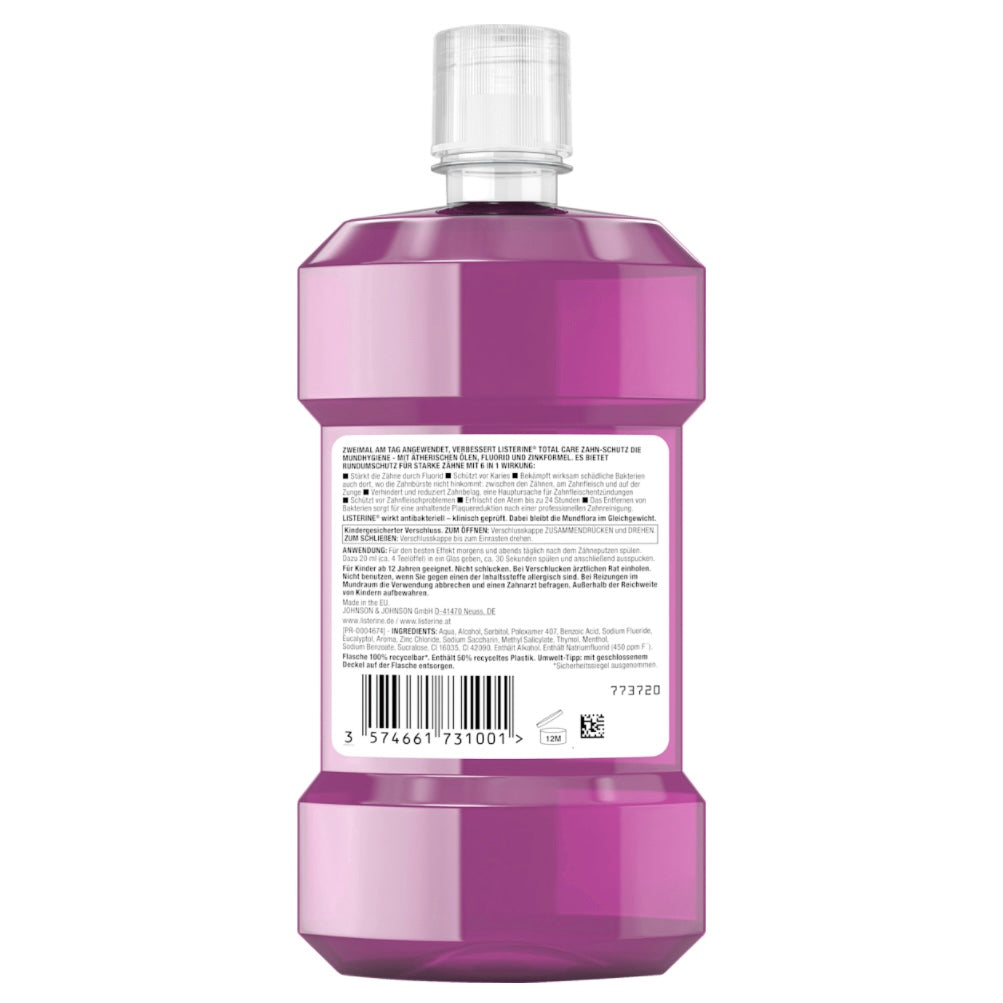 Listerine Mondwater Total Care Tandbescherming – 500 ml