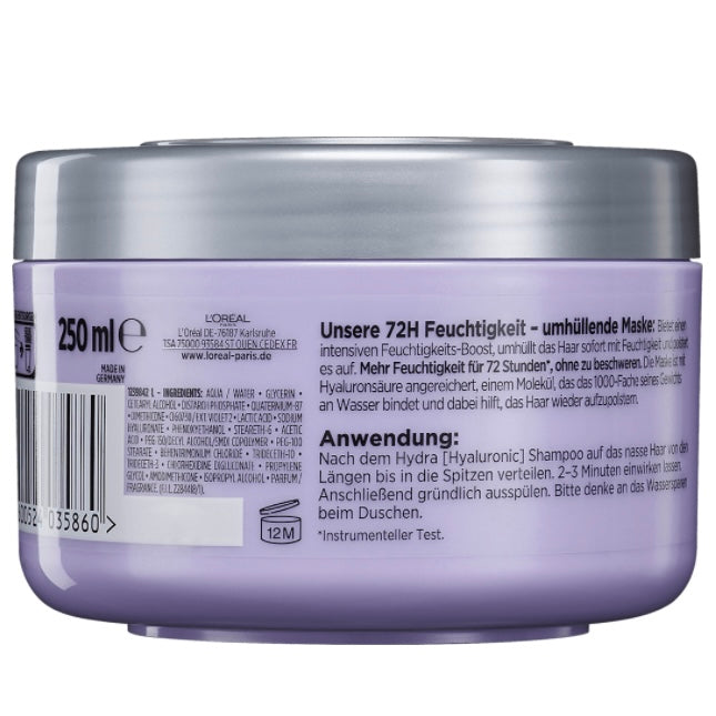 L’Oréal Paris Elvital Haarmasker Hydra Hyaluronic – 250 ml