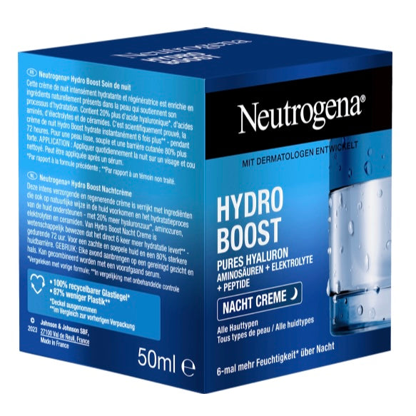 Neutrogena Hydro Boost Nachtcrème – 50 ml