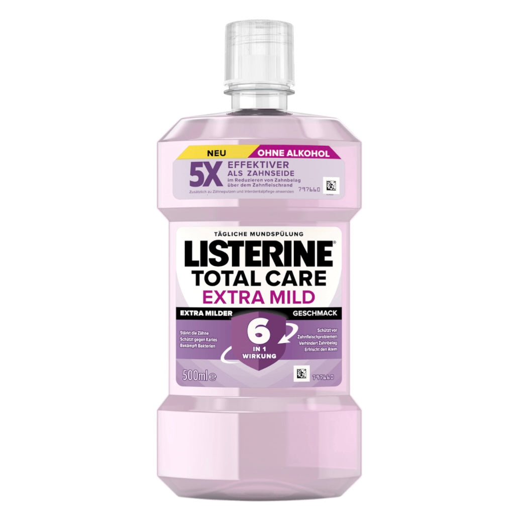 Listerine Mondwater Total Care Extra Mild – 500 ml
