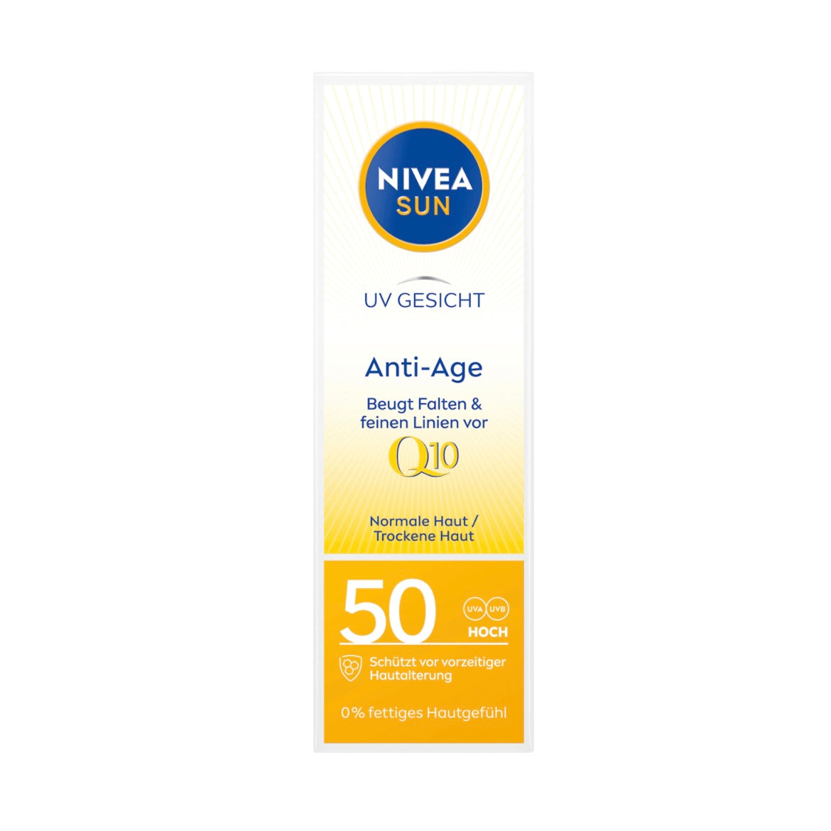 NIVEA SUN Gezichtszonnecrème Anti-Age SPF 50 – 50 ml