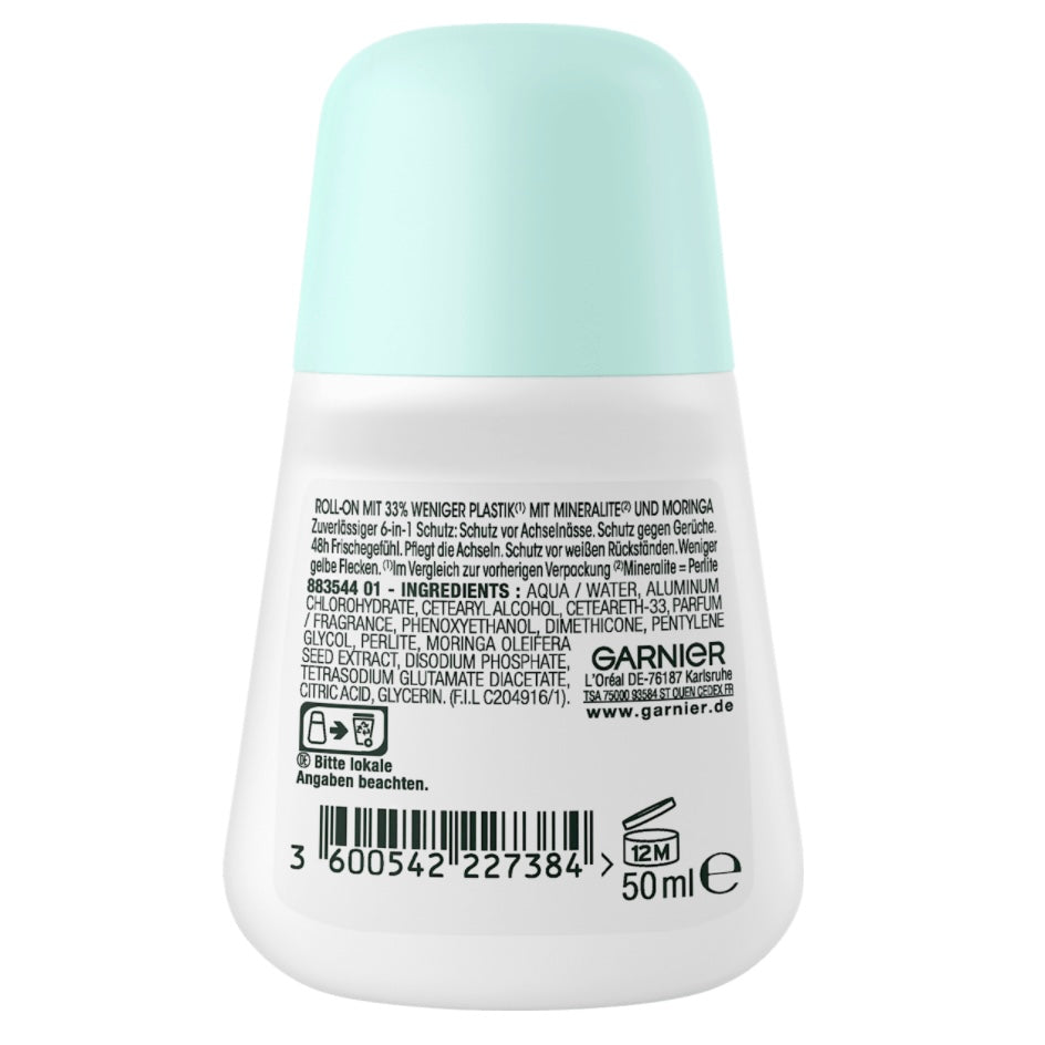Garnier Mineral Antitranspirant Roll-On Protection 5 – 50 ml