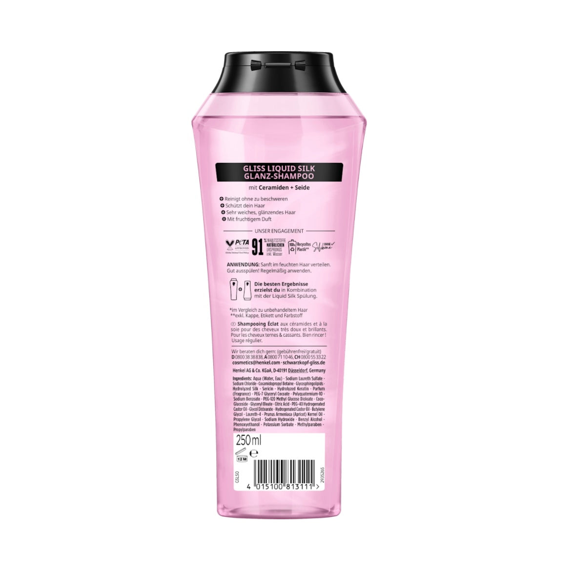 Schwarzkopf Shampoo Liquid Silk – 250 ml