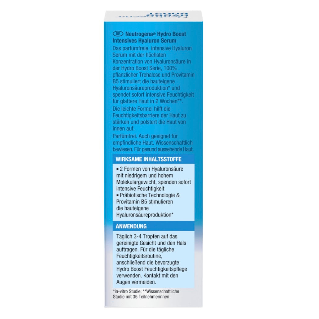 Neutrogena Hydro Boost Hyaluron Concentraat – 15 ml