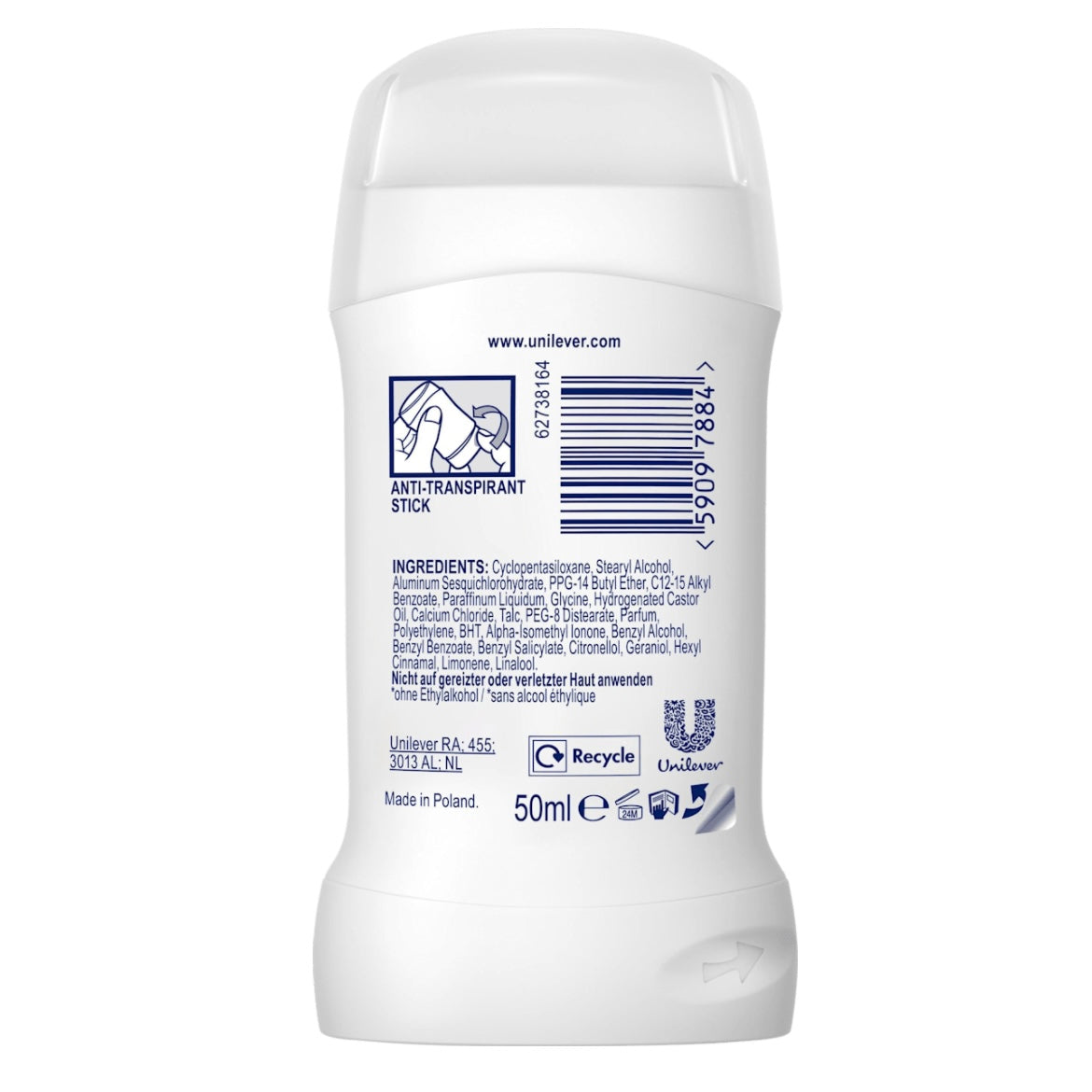 Rexona Nonstop Protection Deo Stick – Cotton Dry – 50 ml