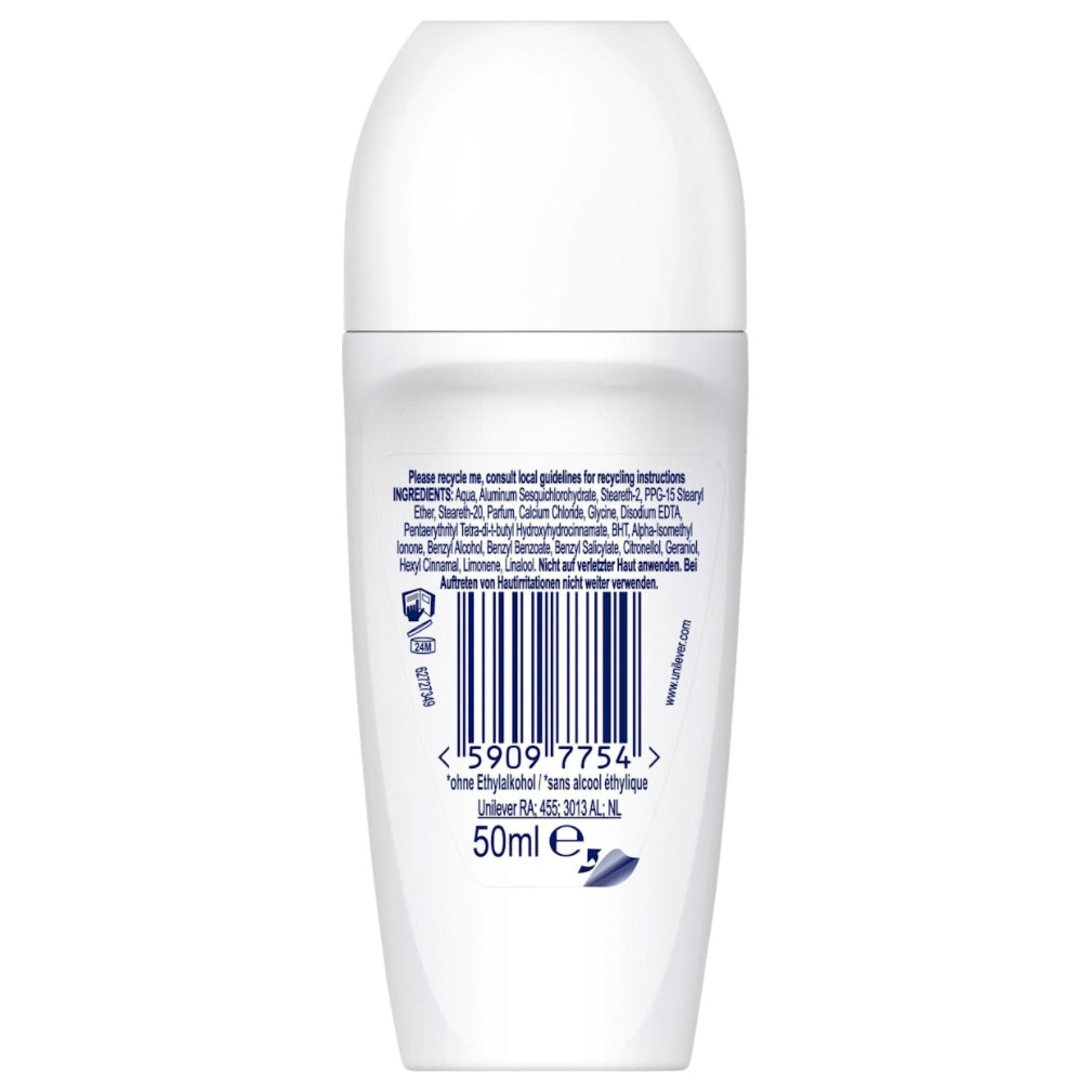 Rexona Antitranspirant Roll-On Nonstop Bescherming Katoenfris – 50 ml