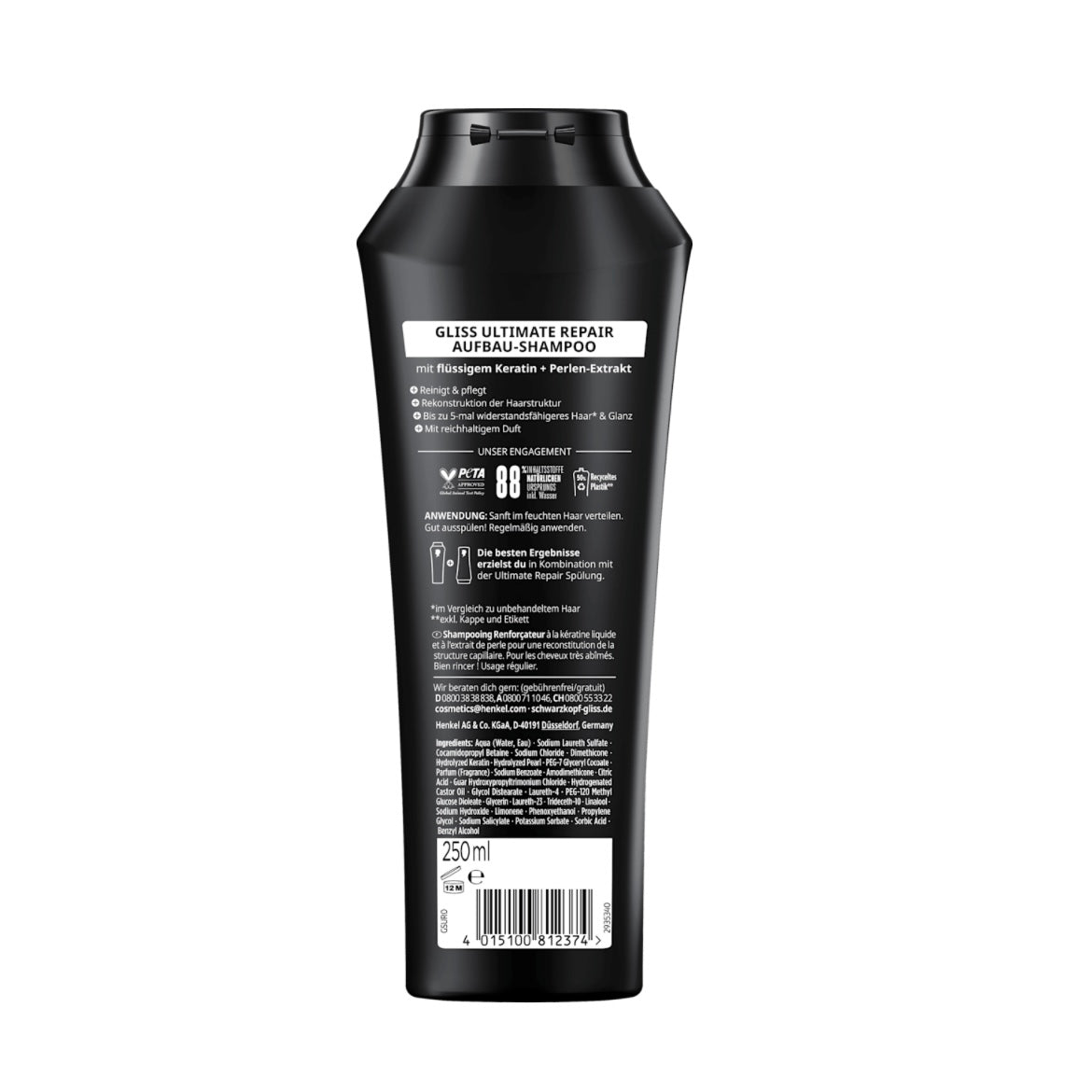Schwarzkopf Shampoo Ultimate Repair – 250 ml