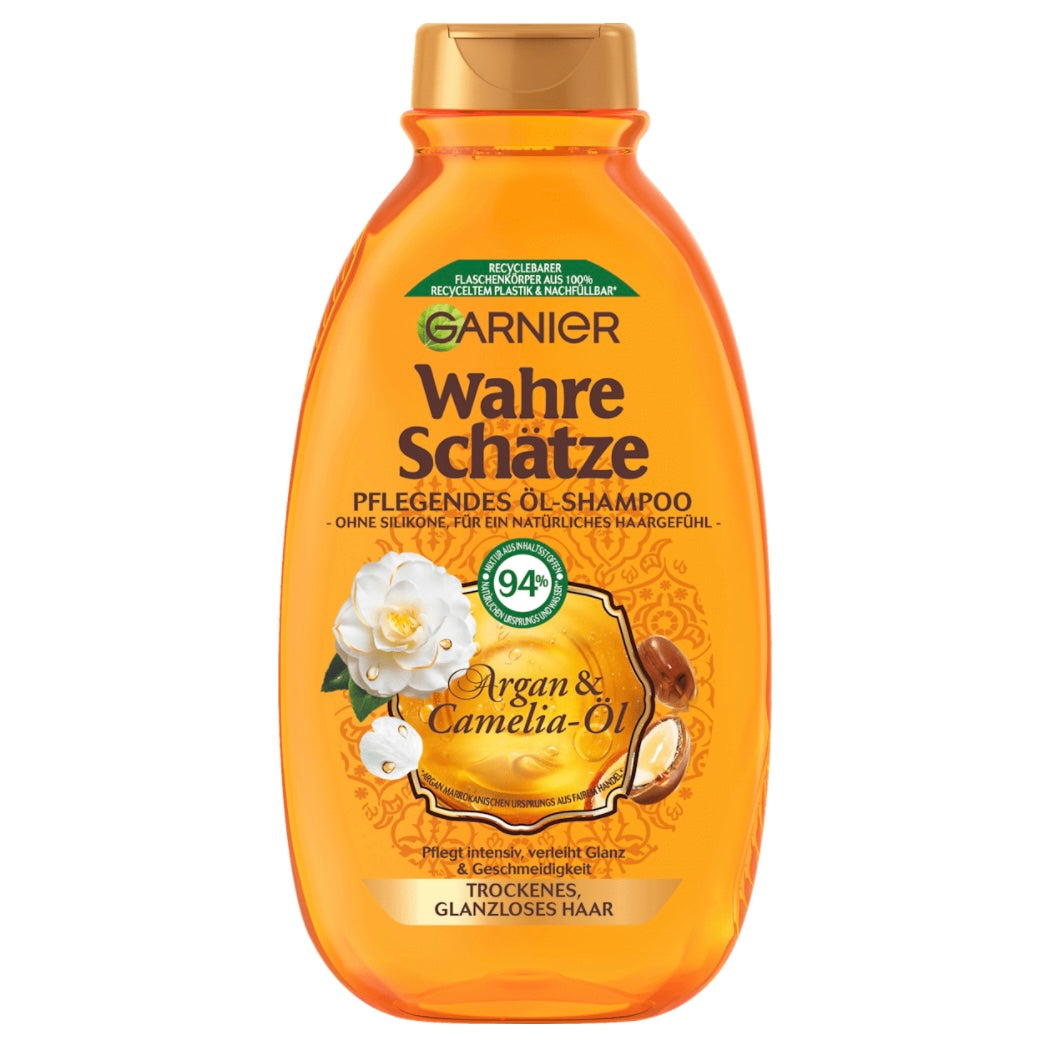 Wahre Schätze Shampoo Argan- & Camelia-olie – 300 ml