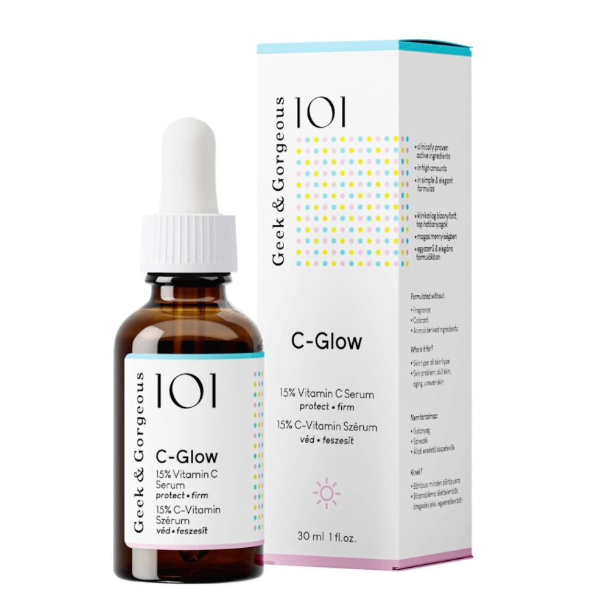 Geek & Gorgeous – C-Glow Vitamine C Serum – 30 ml