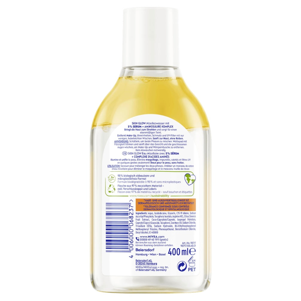 NIVEA Micellair Water Skin Glow – 400 ml
