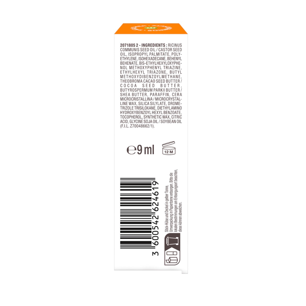 Garnier Ambre Solaire Super UV Zonnestick Gezicht & Lippen – SPF 50 – 9 ml