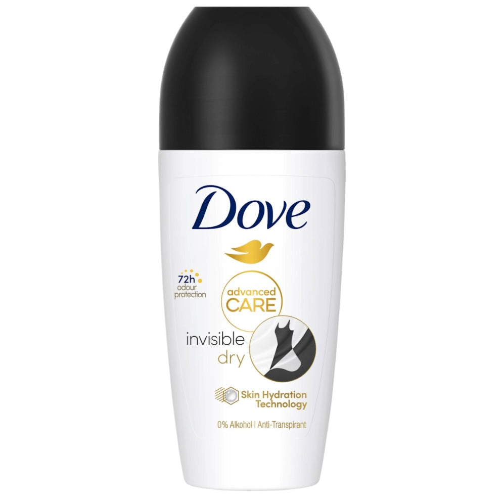 Dove Antitranspirant Roll-On Advanced Care Invisible Dry – 50 ml
