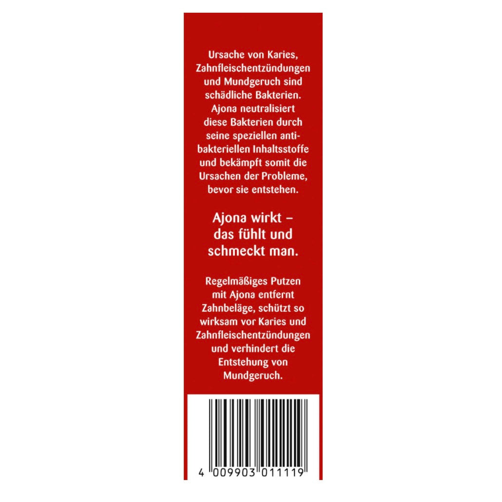 Ajona Tandpasta-Concentraat Fluoridevrij – 25 ml