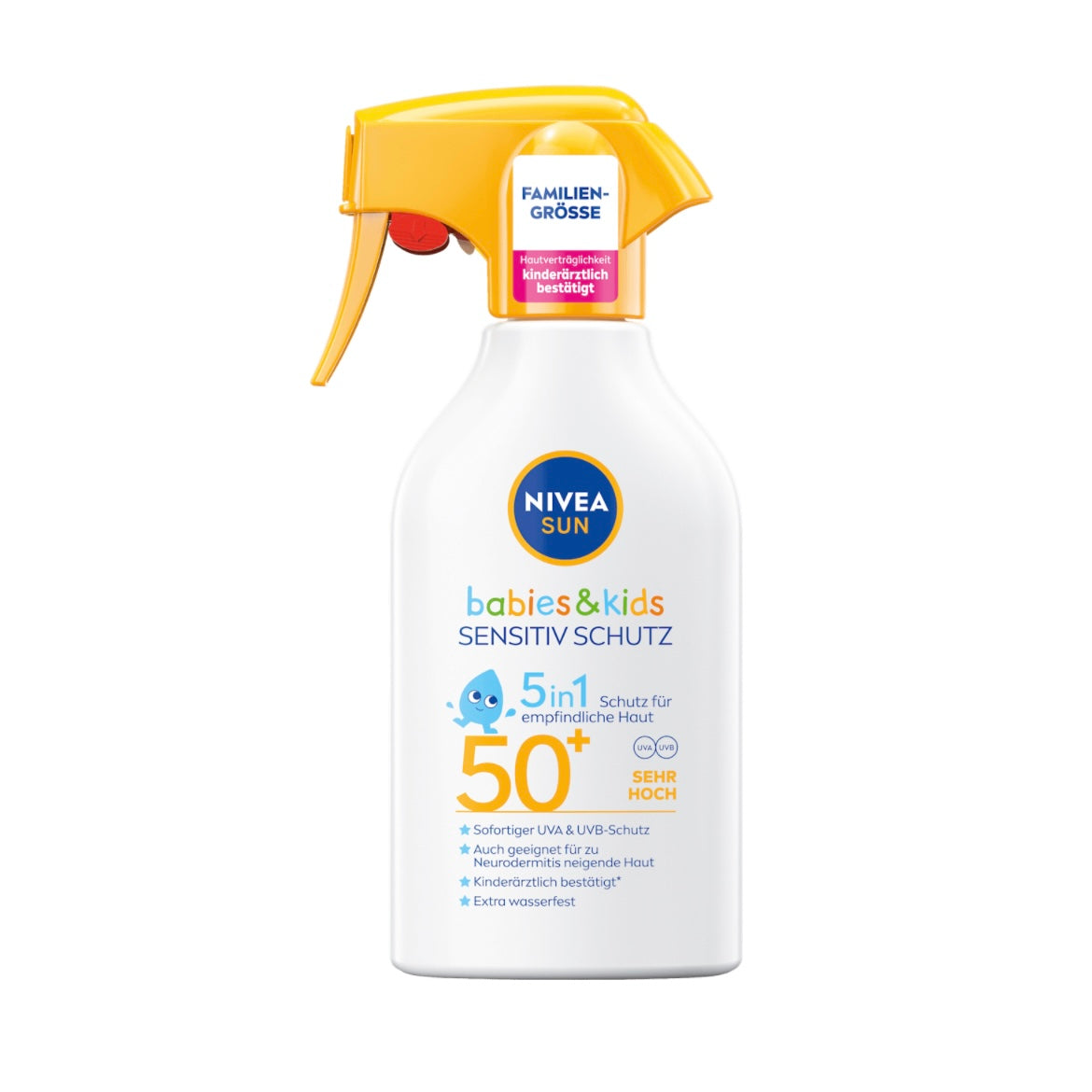 NIVEA SUN Zonnespray voor Baby’s & Kids SPF 50+ – 270 ml