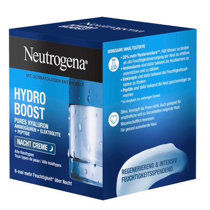 Neutrogena Hydro Boost Nachtcrème – 50 ml