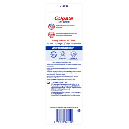 Colgate Tandenborstel Extra Grondig Medium (2+1 Gratis) – 3 stuks
