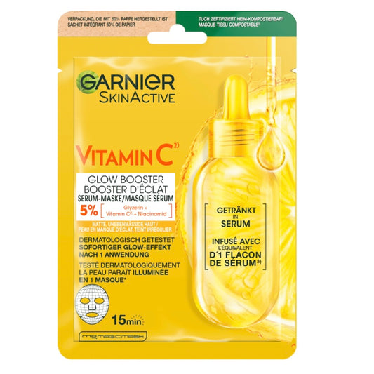 Garnier SkinActive Vitamin C Tissue Masker – 28 g