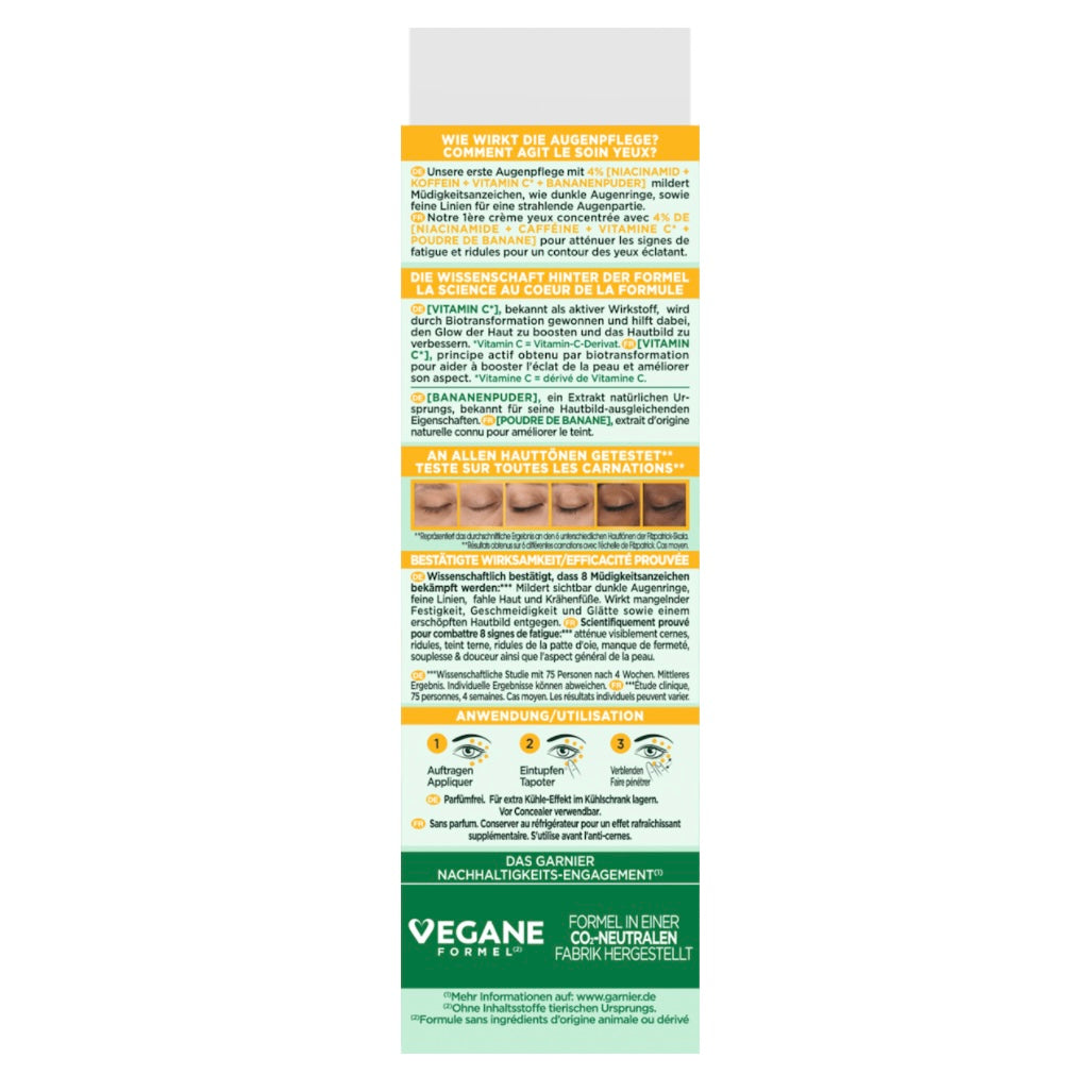 Garnier SkinActive Glow Booster Oogcrème – 15 ml