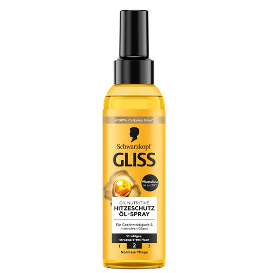 Schwarzkopf Gliss Hittebeschermende Olie-Spray Oil Nutritive – 150 ml