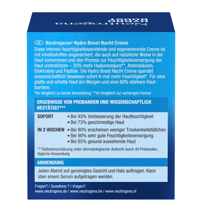 Neutrogena Hydro Boost Nachtcrème – 50 ml