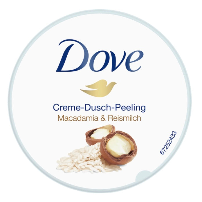 Dove Body Scrub Macadamia & Rijstmelk – 225 ml