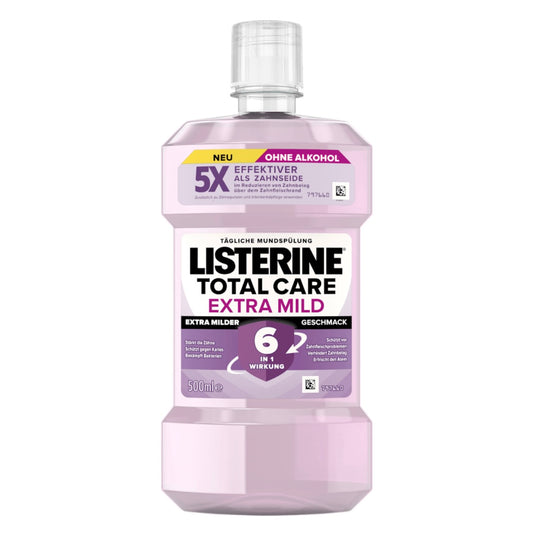 Listerine Mondwater Total Care Extra Mild – 500 ml