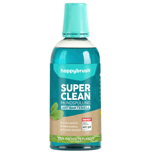 happybrush Mondwater Super Clean – 500 ml