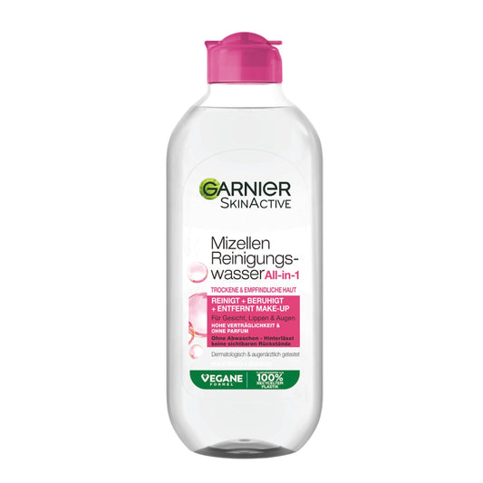 Garnier Micellair Reinigingswater – Droge & Gevoelige Huid – 400 ml