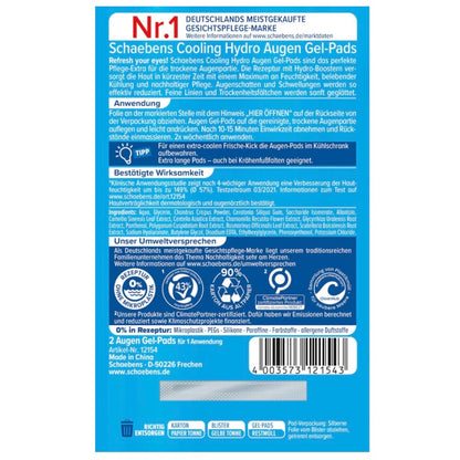 Schaebens
Augenpads Cooling Hydro (1 Paar), 2 St