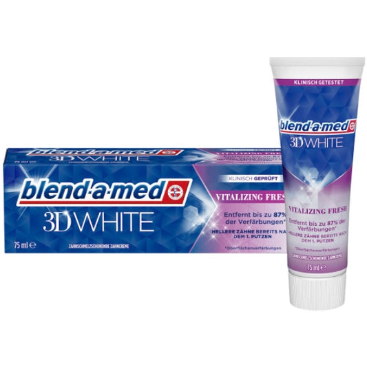 blend-a-med Tandpasta 3D White Vitalizing Fresh – 75 ml