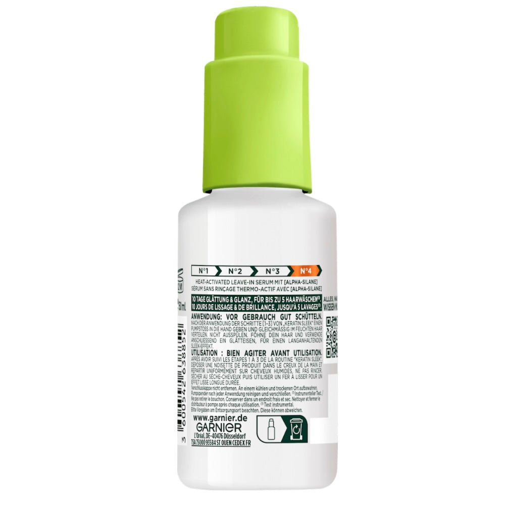 Garnier Fructis Haarserum Keratin Sleek & Stay – 50 ml