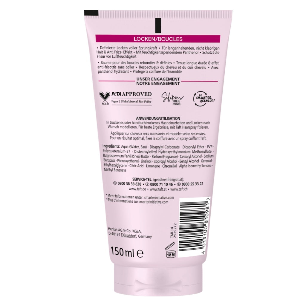 Schwarzkopf Taft Styling Balm Krullen Hold 3 – 150 ml
