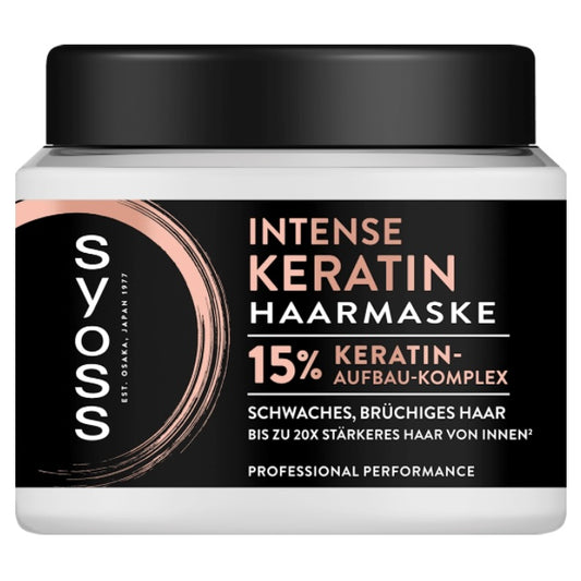 Syoss Haarmasker Intense Keratin – 400 ml