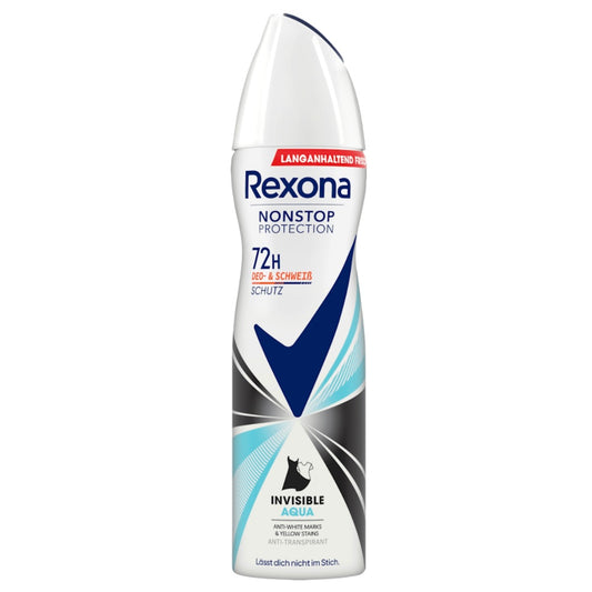 Rexona Antitranspirant Deospray Nonstop Protection Invisible Aqua – 150 ml