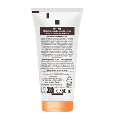 Garnier Ambre Solaire Anti-Age Super UV Crème – SPF 50+ – 50 ml