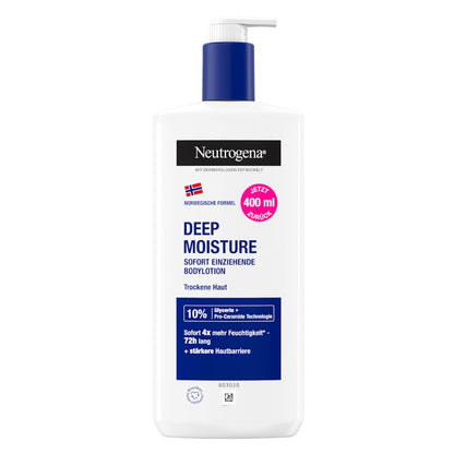 Neutrogena Deep Moisture Bodylotion – 400 ml